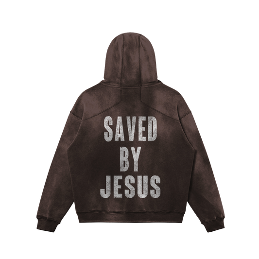 Saved By Jesus (Brown)