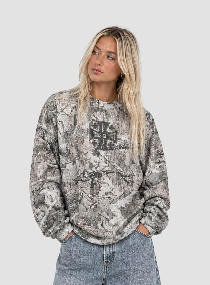 Lord & Savior Camo Waffle-Knit