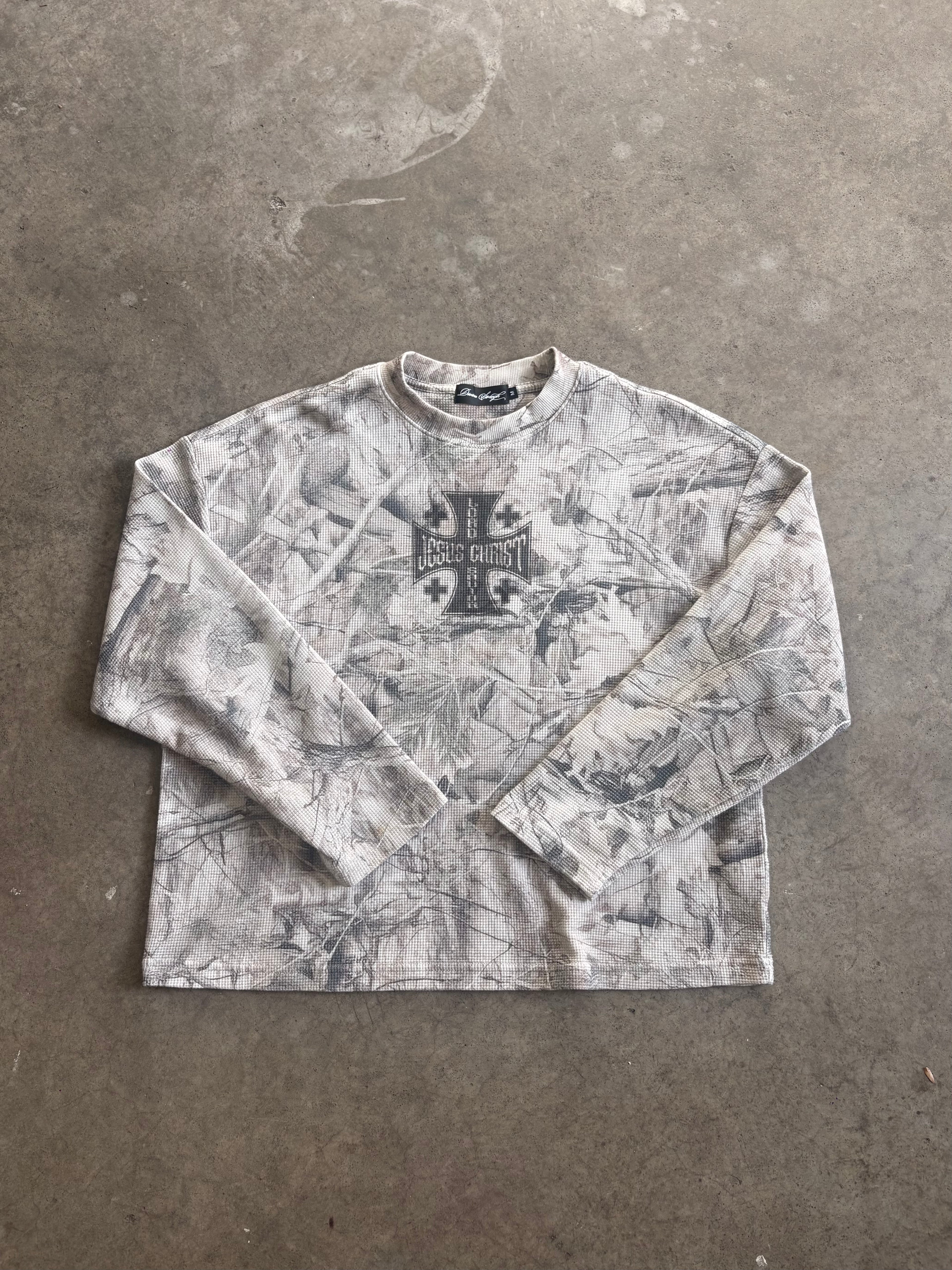 Lord & Savior Camo Waffle-Knit