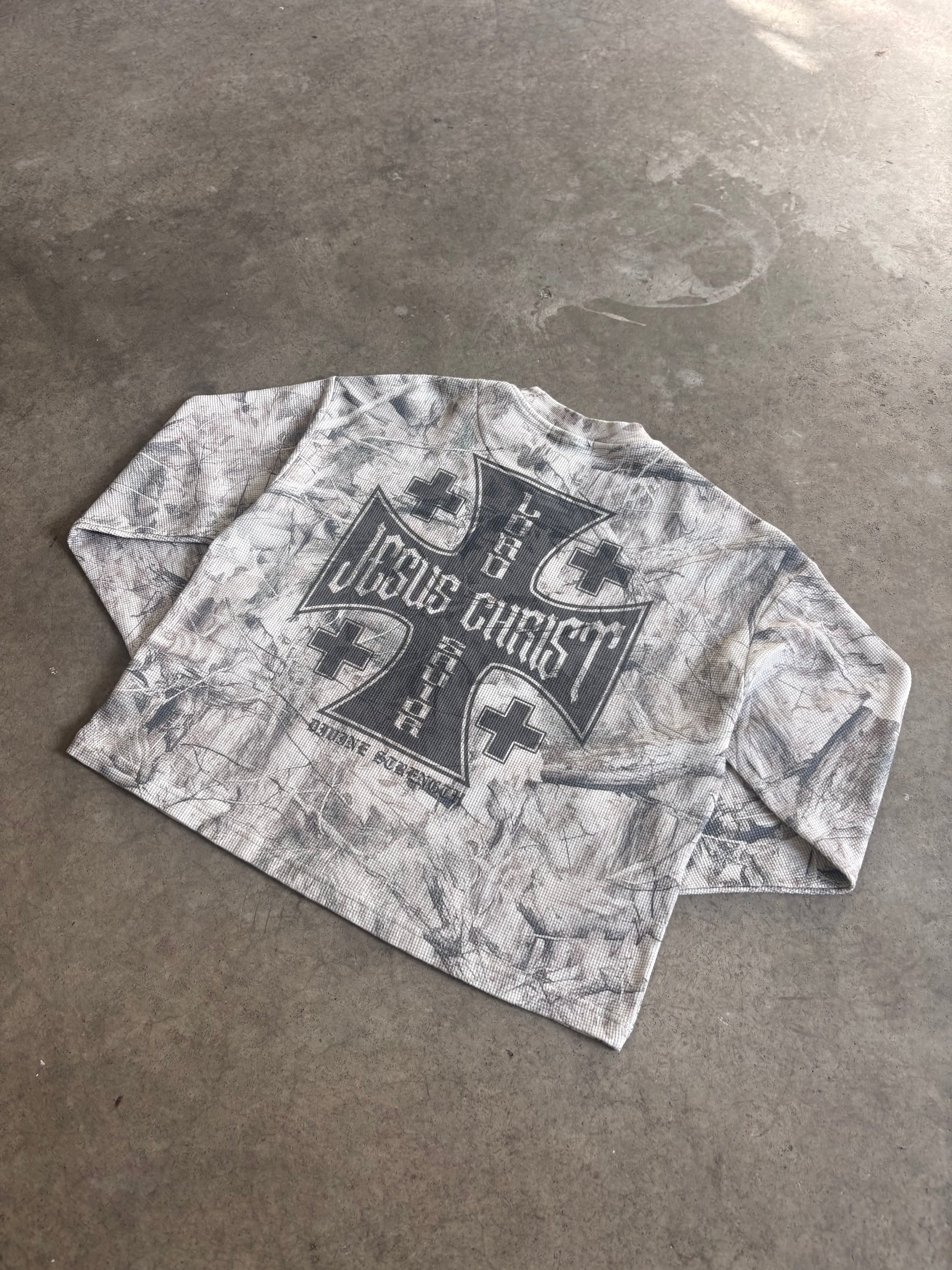 Lord & Savior Camo Waffle-Knit